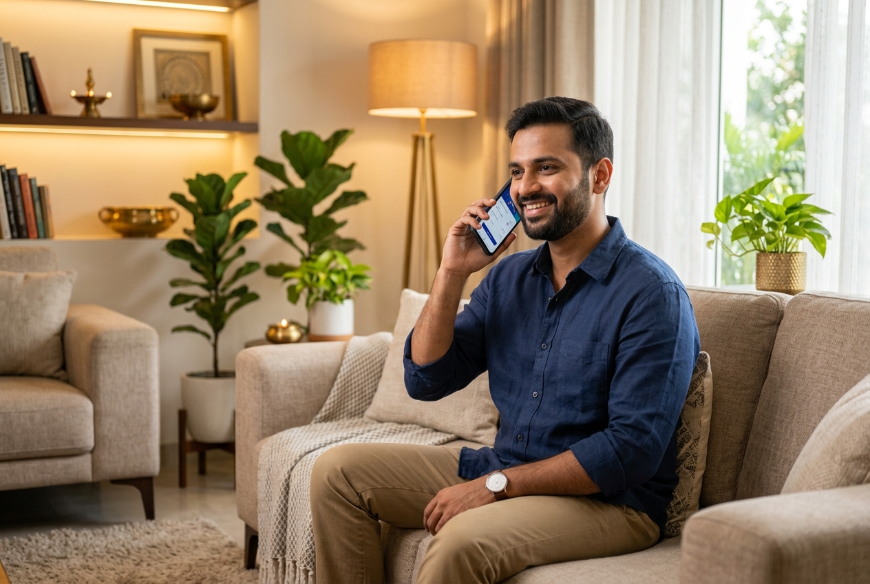 Book a free doorstep gold pickup visit by phone call or WhatsApp